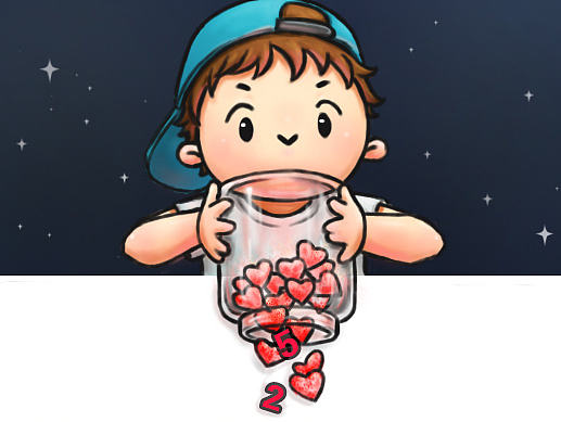 520“倒愛”與“接愛”（個人主頁-ZMTY0NDA4OTY=） - 新銳潮流插畫 - 站酷設計師優(yōu)居設計部原創(chuàng)素材 - 站酷ZCOOL