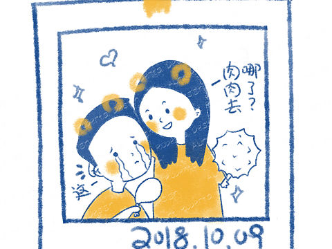 手绘情侣日常头像