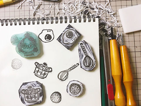 橡皮章子，从新的角度考虑插画（个人主页-ZMjE2OTg4NDg=） - 艺术插画 - 站酷设计师AK阿克原创素材 - 站酷ZCOOL