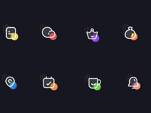 圖標(biāo)設(shè)計(jì)（個(gè)人主頁(yè)-ZNjE1MjE1NDA=） - Logo - 站酷設(shè)計(jì)師沒了海綿叫星星原創(chuàng)素材 - 站酷ZCOOL