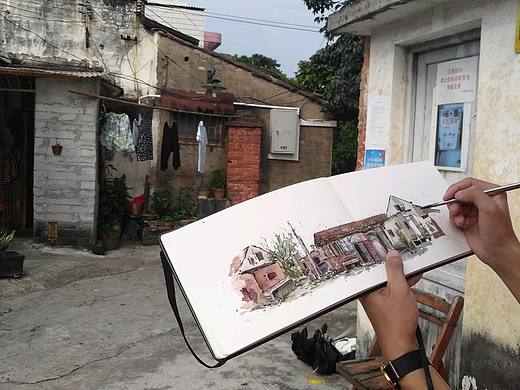 广州-广纸南箕路写生