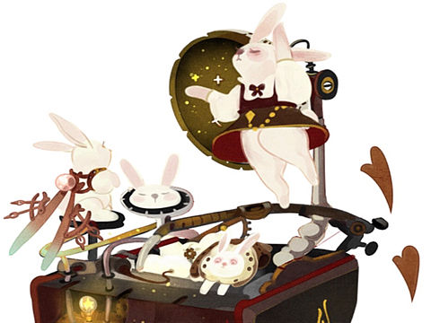蒸汽和英伦风的小胶带～（个人主页-ZMjc3MDgxODg=） - 商业插画 - 站酷设计师KARA辛原创素材 - 站酷ZCOOL