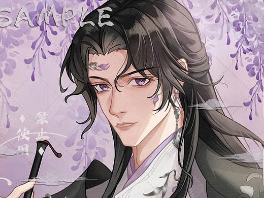 濯心花哥头像稿