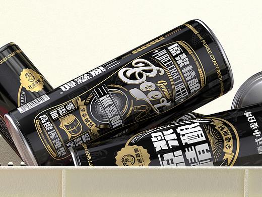 三巡精酿｜原浆/精酿啤酒系列包装设计