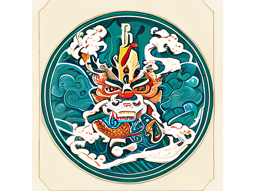 【AI绘画】端午节五毒纹