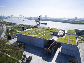 龙美术馆 航拍 建筑空间 肖像