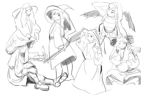 速写60天挑战赛Day54@速写班长