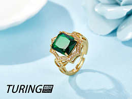 淡蓝色简约光影场景