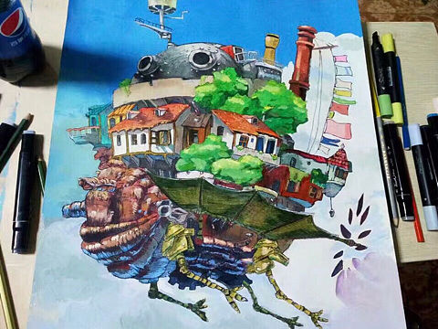 哈尔的移动城堡