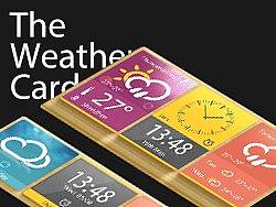 The&nbsp;Weather&nbsp;Card&nbsp;天气卡片