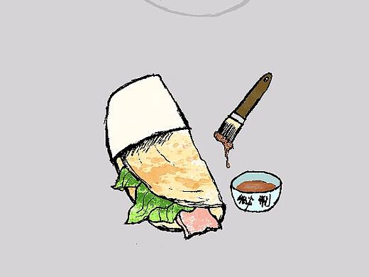 台湾手抓饼海报