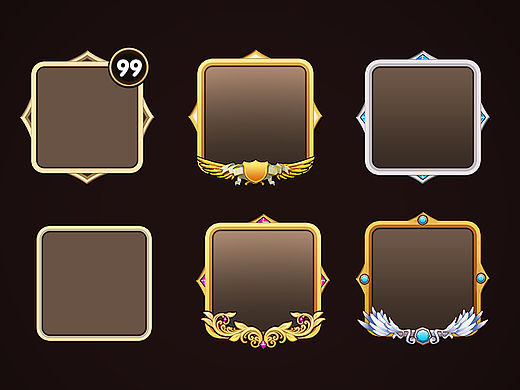 早些的一些临摹徽章