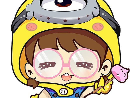 手绘练习-阿拉蕾版小黄人