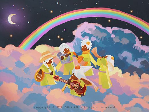 噪音制造樂隊（個人主頁-ZNTUxODM2OTY=） - 創(chuàng)作習作 - 站酷設計師海蝕弦音原創(chuàng)素材 - 站酷ZCOOL