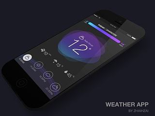 天气APP设计