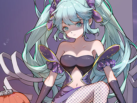 万圣节miku