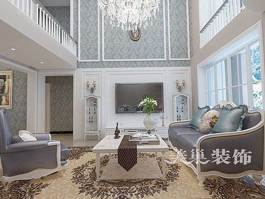 亚星观邸复式六室两厅五卫装修设计效果图