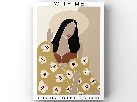 procreate 插画16/100莫兰迪插画