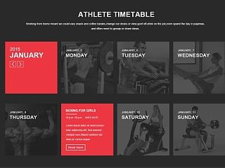 athlete 专题页