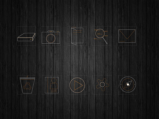 扁平风icon（个人主页-ZMjA4NTg4MTI=） - 图案 - 站酷设计师信箱里的小黑原创素材 - 站酷ZCOOL