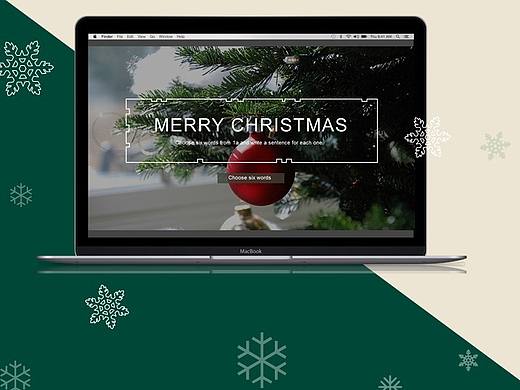 2017圣诞风格年终总结PPT模版