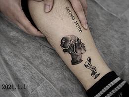 dotwork，分裂人格，冕費(fèi)扎圖