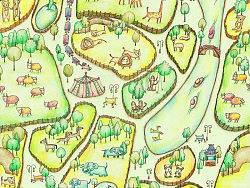 欢迎来到动物园≧▽≦（个人主页-ZMTIxNDc2NA==） - 儿童插画 - 站酷设计师烨子爱画画原创素材 - 站酷ZCOOL