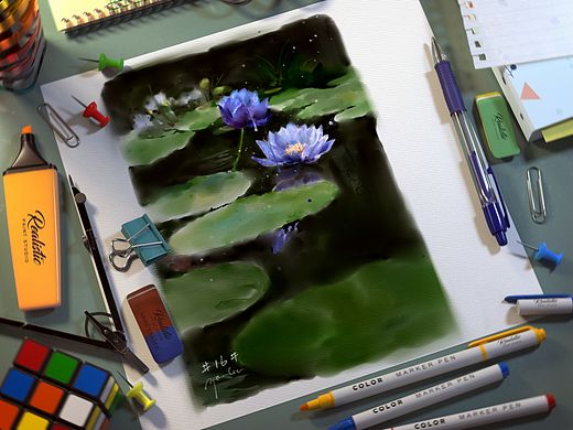 色彩练习（个人主页-ZNTc2NjE3MzI=） - 创作习作 - 站酷设计师AparaLee原创素材 - 站酷ZCOOL