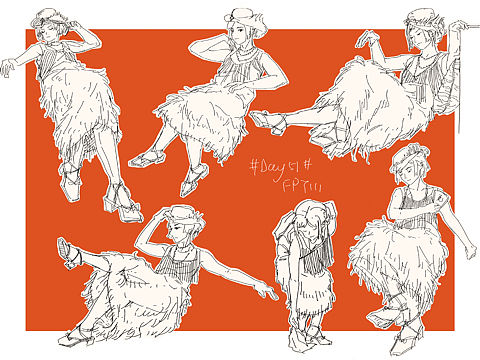 #速写60天挑战赛# day51@速写班长