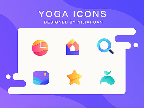 yoga风图标