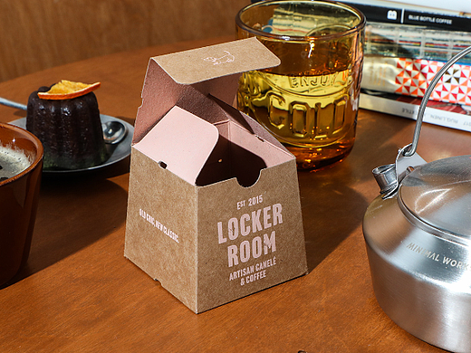 LOCKERROOM ARTISAN CANNELÉ&COFFEE VISUAL IDENTITY