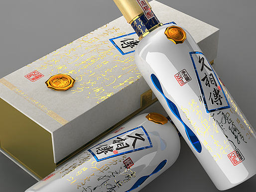 久相传白酒包装设计