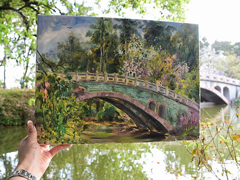 戶外油畫寫生系列·華南植物園