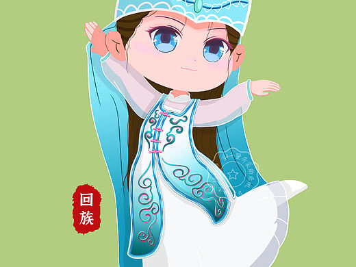 Q版之56个民族