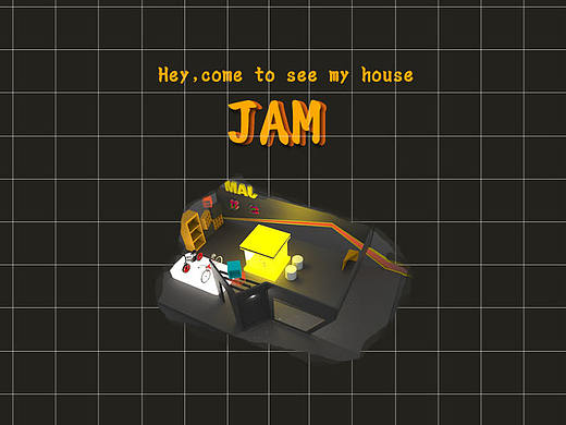 学期作业——JAM原创运动品牌的展台设计（个人主页-ZMTU2MDQ1MDA=） - 其他三维 - 站酷设计师Jamming原创素材 - 站酷ZCOOL
