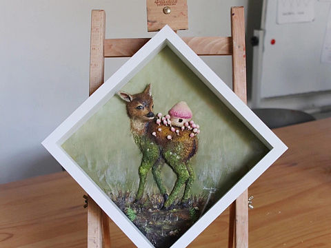 学员作品 | 第40期 | 粘土浮雕画培训