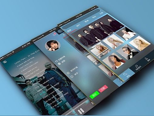 音乐类APP（个人主页-ZMTM0NTQ2Mjg=） - APP界面 - 站酷设计师yyjzd0414原创素材 - 站酷ZCOOL