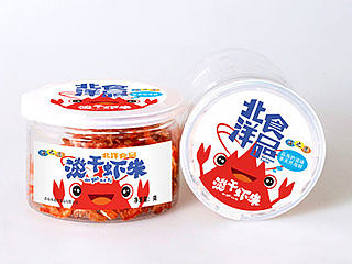 淡干虾米包装设计/海鲜包装设计