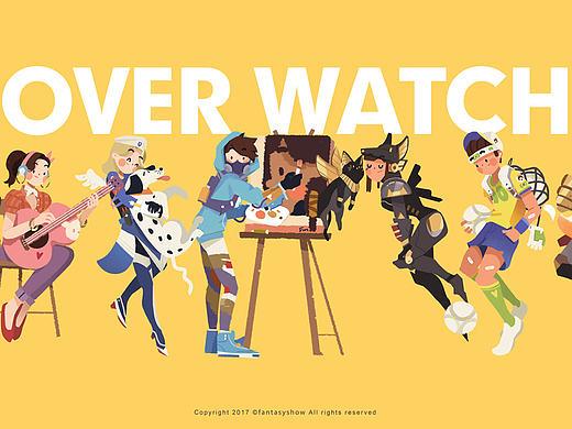 一个人，爱做的事（守望先锋）