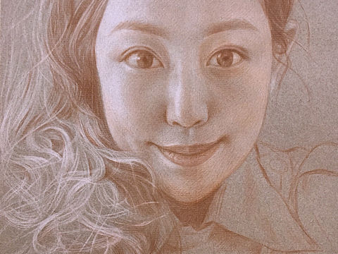 女生肖像
