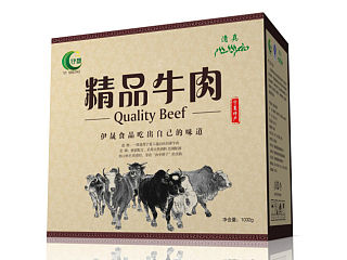 一款油的包装 一款牛肉包装