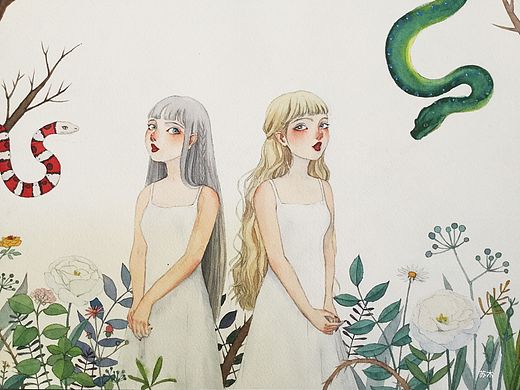Singing in the garden