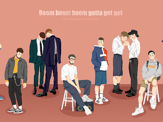 Boom boom boom~~ gotta get get~~~