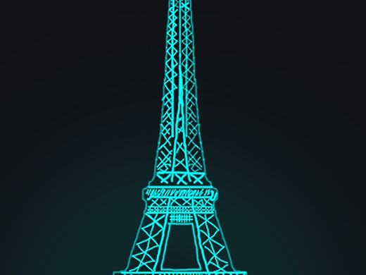 埃菲爾鐵塔（個(gè)人主頁-ZMjEwNzI4OTI=） - 創(chuàng)作習(xí)作 - 站酷設(shè)計(jì)師藝術(shù)大師我原創(chuàng)素材 - 站酷ZCOOL