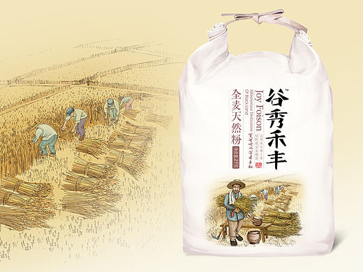 面粉品牌形象及产品包装整体策划设计