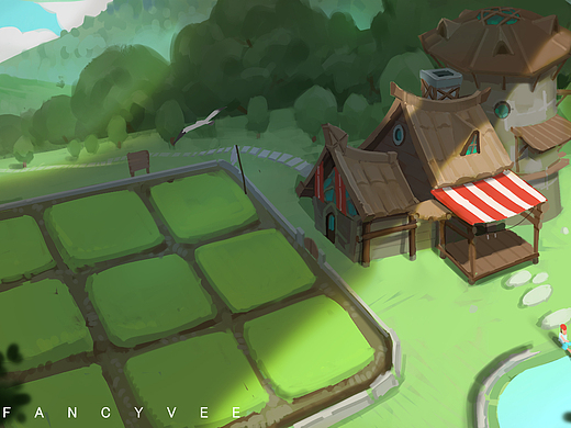 q版农场场景练习