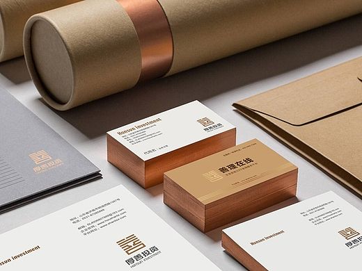 金融投资标志、LOGO、VI设计    金融投资画册设计