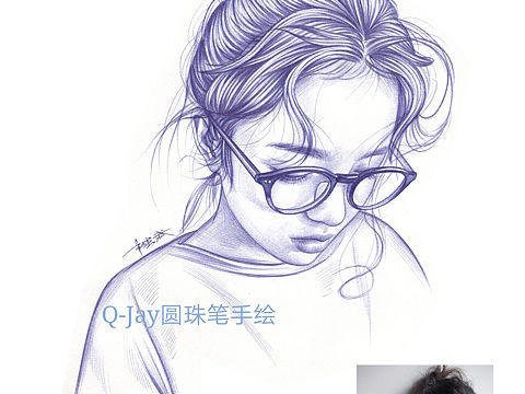 圆珠笔插画（个人主页-ZNDU4MjgyNDQ=） - 商业插画 - 站酷设计师Qjay圆珠笔原创素材 - 站酷ZCOOL