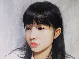 彩铅头像