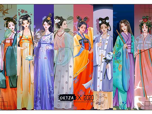 古风人物插画习作